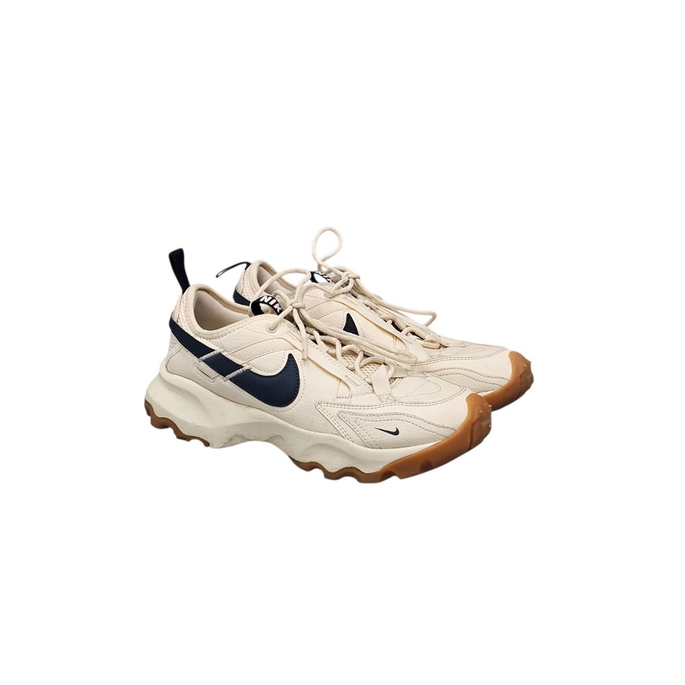 Nike Women's Size 9 US TC 7900 Beige Navy Gum Athletic Sneakers Shoes DD9682-103